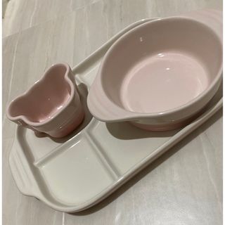 ルクルーゼ(LE CREUSET)のル・クルーゼ♡ベビー食器(離乳食器セット)