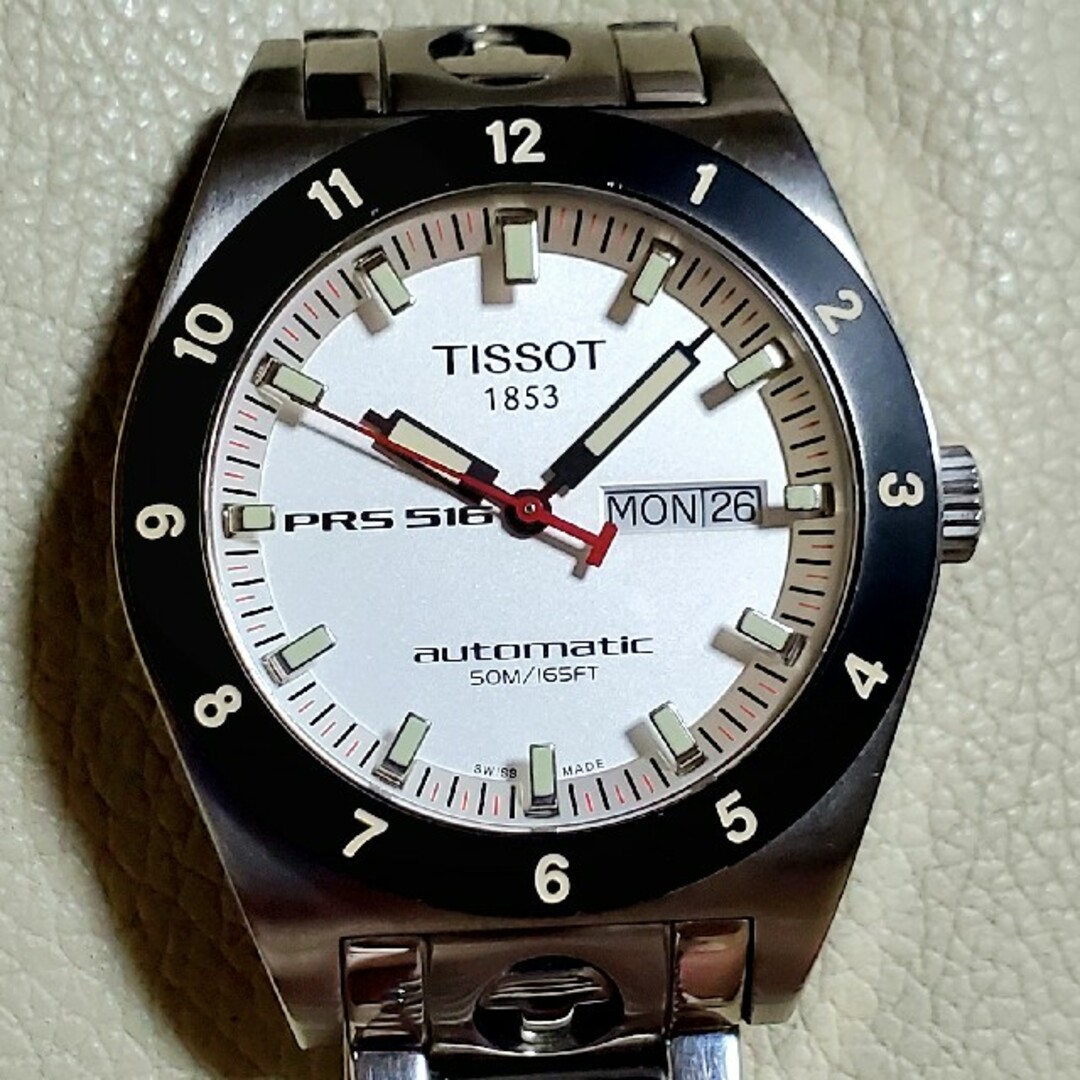 良品 TISSOT ティソ PRS 516 デイデイト 裏スケ 自動巻き メンズ | www
