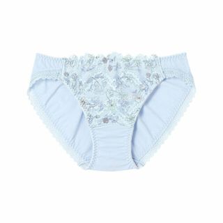 ウンナナクール(une nana cool)の【サックスブルー】Parasol lace ショーツ(ショーツ)