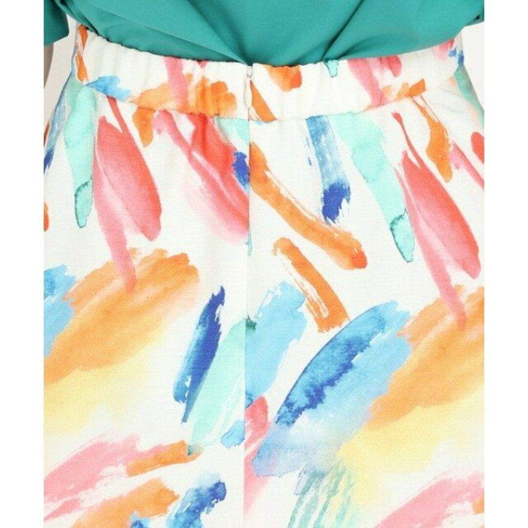 STRAWBERRY-FIELDS(ストロベリーフィールズ)の【ミックス】【S】カラフルジャンクション スカート レディースのスカート(ロングスカート)の商品写真