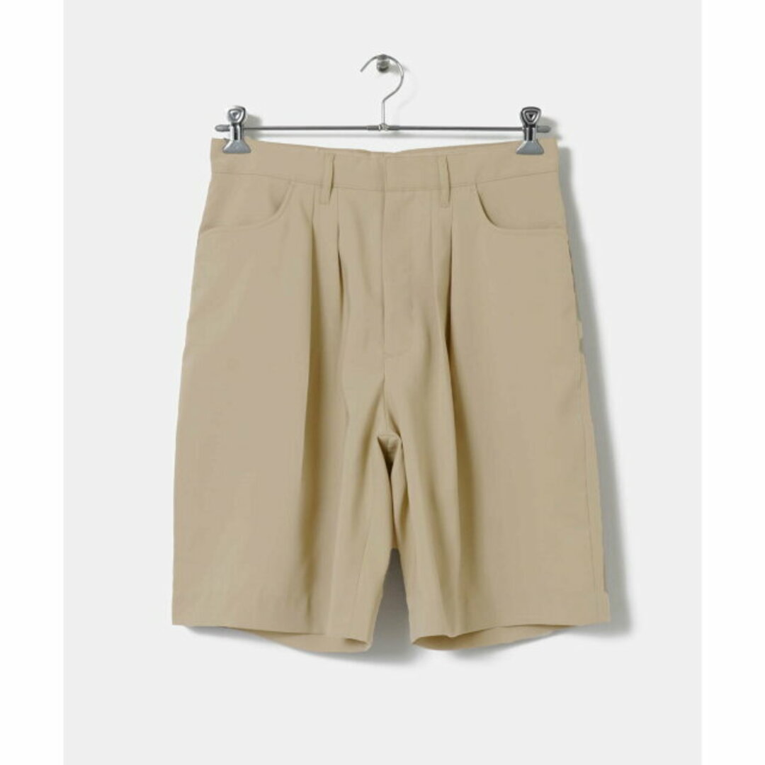 Beige】FARAH Two-tuck Wide Shorts - その他