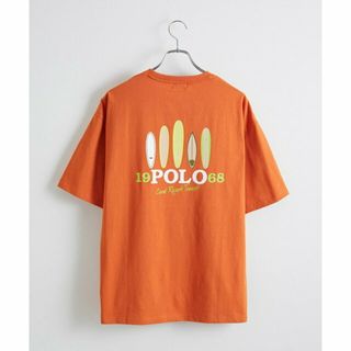 ジュンレッド(JUNRED)の【オレンジ（70）】POLO BCS別注 / サーフバックププリントTシャツ(その他)