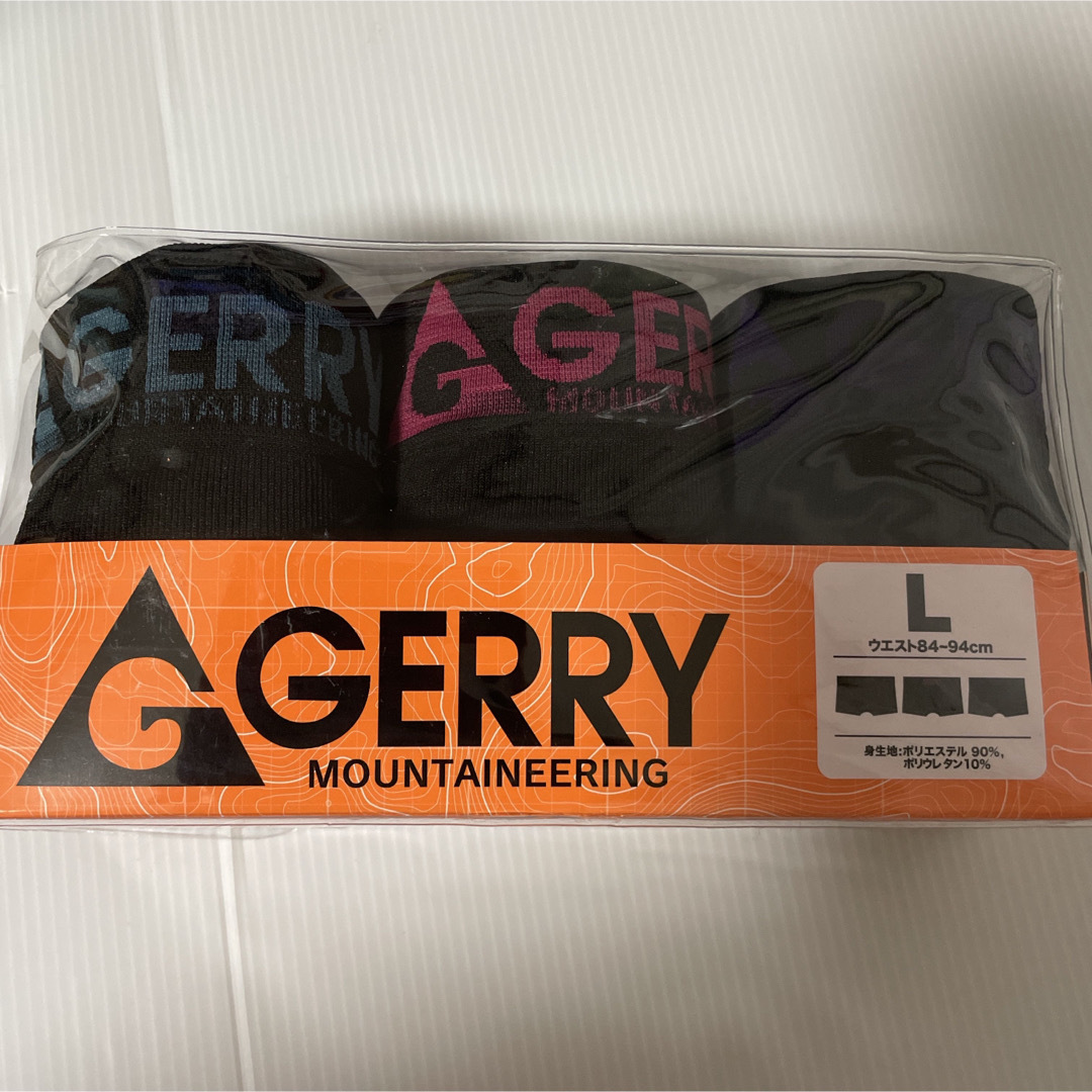GERRY(ジェリー)の新品☆ ジェリー GERRY 前閉じ ボクサーブリーフ 3枚（Lサイズ） メンズのアンダーウェア(ボクサーパンツ)の商品写真