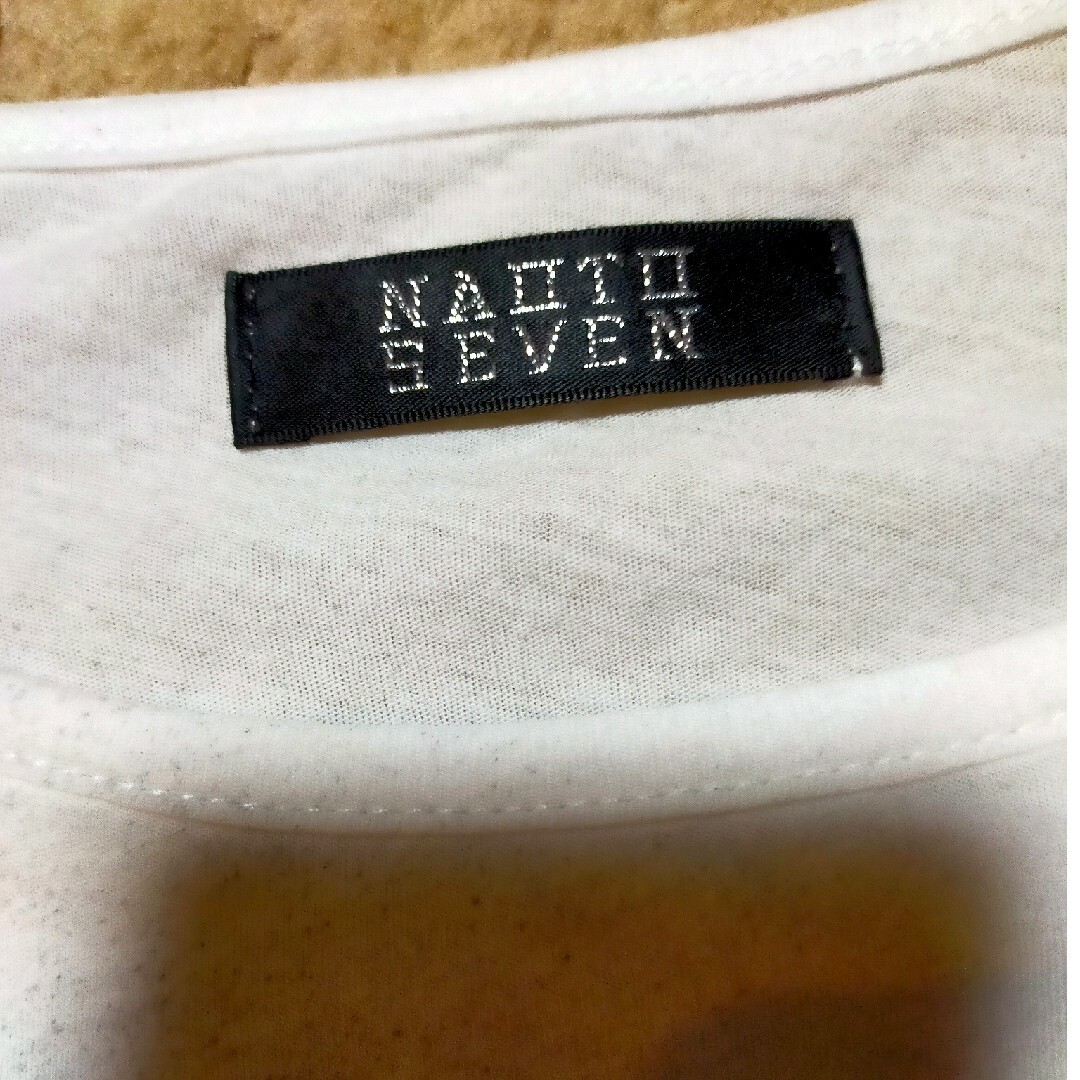 h.naoto - NAOTO SEVEN ナオトセブン 白Tシャツの通販 by ♪'s shop h.naoto - NAOTO SEVEN ナオトセブン 白Tシャツの通販 by ♪'s shop