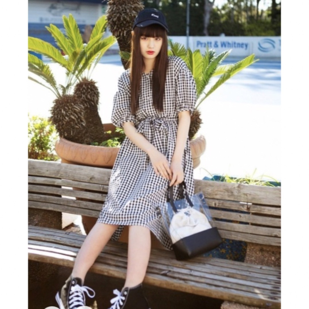 GRL 新品♡グレイル♡ギンガムチェック ワンピースの通販 by アリス ギンガムチェック 膝上丈ワンピース