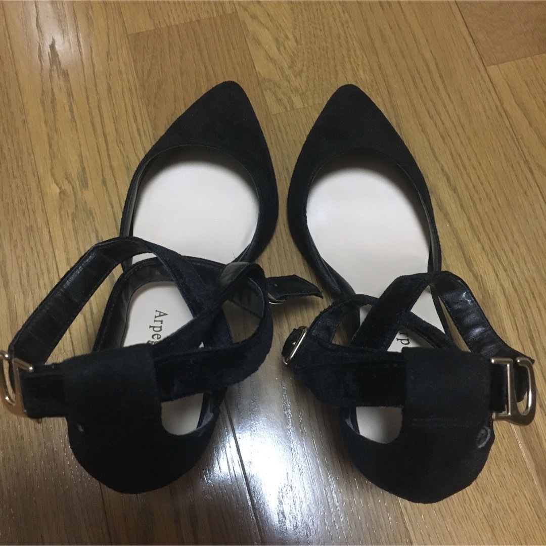 Apuweiser-riche - Arpege Story アンクルベルトパンプスの通販 by