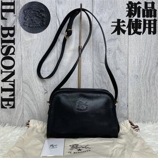 イルビゾンテ(IL BISONTE)の新品♡購入証明書♡保存袋付♡イルビゾンテ レザー ショルダーバッグ(ショルダーバッグ)