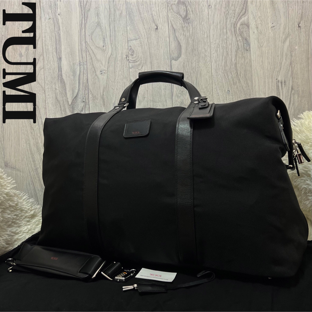 【デッドストック】TUMI トゥミ 大容量 ボストンバッグ ヴィンテージUSA製utanato