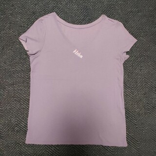 ユニクロ(UNIQLO)のユニクロ  VネックTシャツ 　M(Tシャツ(半袖/袖なし))