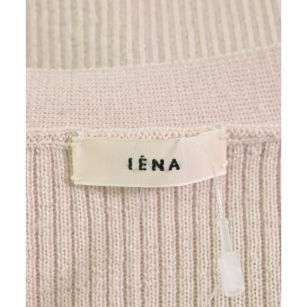 IENA(イエナ)のIENA イエナ カーディガン -(XS位) ベージュ 【古着】【中古】 レディースのトップス(カーディガン)の商品写真