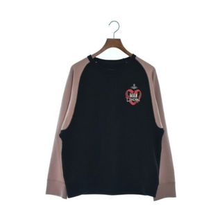 Vivienne Westwood MAN スウェット L 黒xピンク 【古着】【中古】(スウェット)