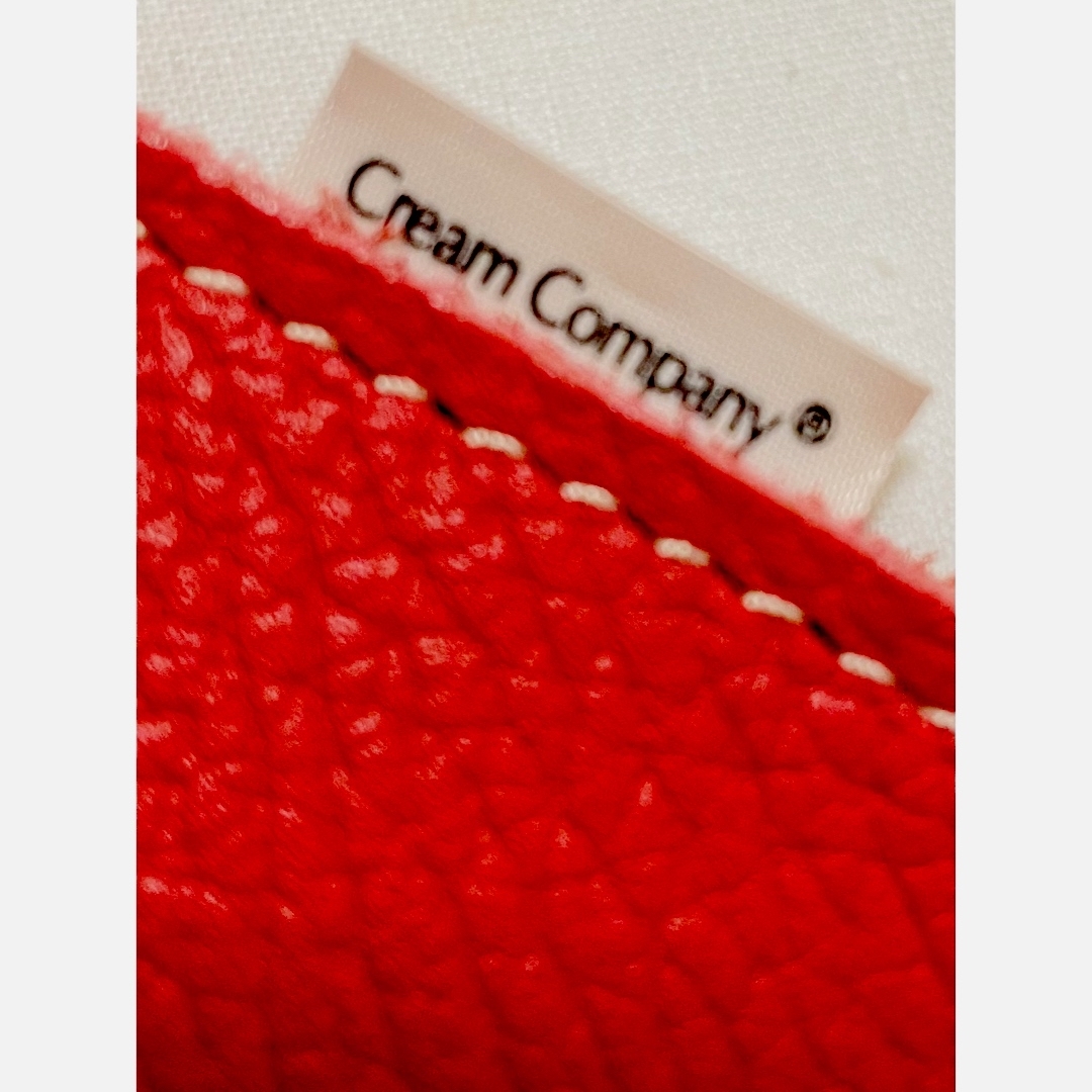 カードケース　本革　赤色　匿名発送 レディースのファッション小物(キーケース)の商品写真