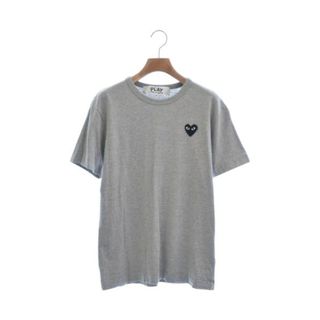 PLAY COMME des GARCONS Tシャツ・カットソー M グレー 【古着】【中古】(カットソー(半袖/袖なし))