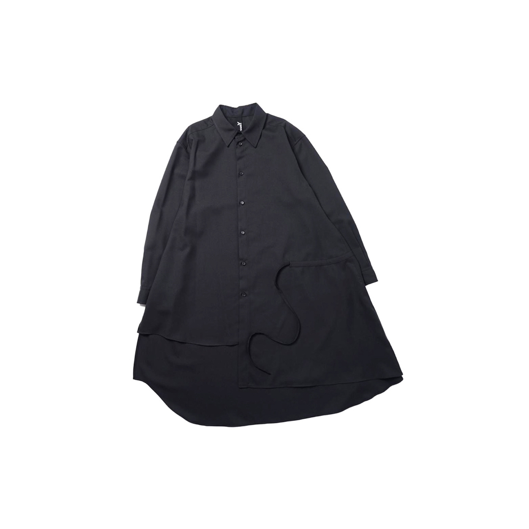 Ground Y(グラウンドワイ)のGround Y Gather Drape Shirt メンズのトップス(シャツ)の商品写真