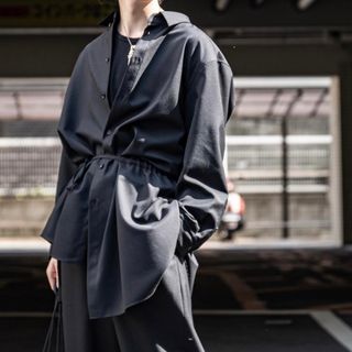安心の関税送料込み Ground Y Gather Drape Shirt - 通販