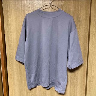 ユニクロ(UNIQLO)のユニクロU エアリズムコットンオーバーリズムシャツ　サイズL(Tシャツ/カットソー(半袖/袖なし))