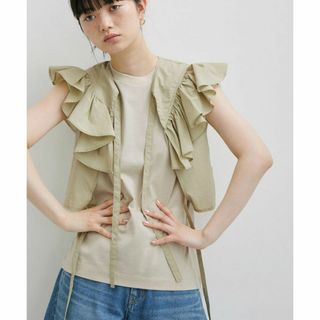 アダムエロぺファム(ADAM ET ROPE' FEMME)の完売 ADAM ET ROPÉ FEMME SETアイテム フリルセットTシャツ(Tシャツ(半袖/袖なし))