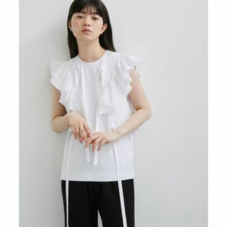 アダムエロぺファム(ADAM ET ROPE' FEMME)の新品 ADAM ET ROPÉ FEMME SETアイテム フリルセットTシャツ(Tシャツ(半袖/袖なし))