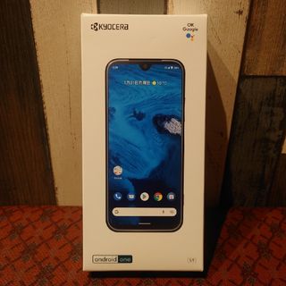 アンドロイドワン(Android One)の京セラ Android One S9 シルキーホワイト(スマートフォン本体)