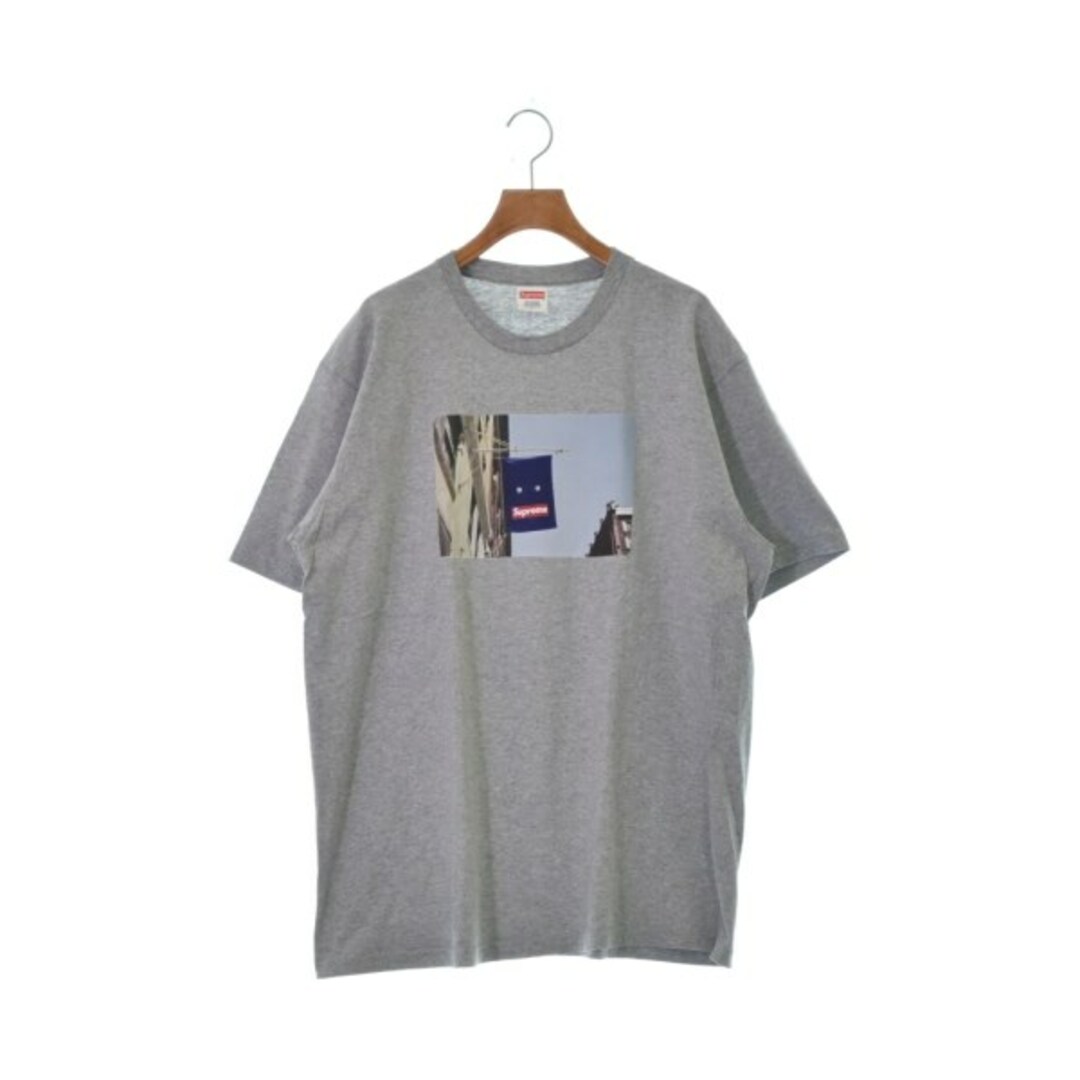 【新品】シュプリーム　Supreme  Tシャツ　グレー　L