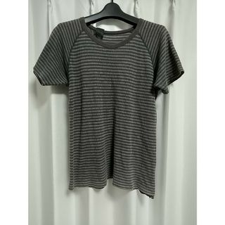 エヌハリウッド(N.HOOLYWOOD)のN.HOOLYWOOD ラグランボーダー 半袖 Tシャツ 38 エヌハリウッド(Tシャツ/カットソー(半袖/袖なし))