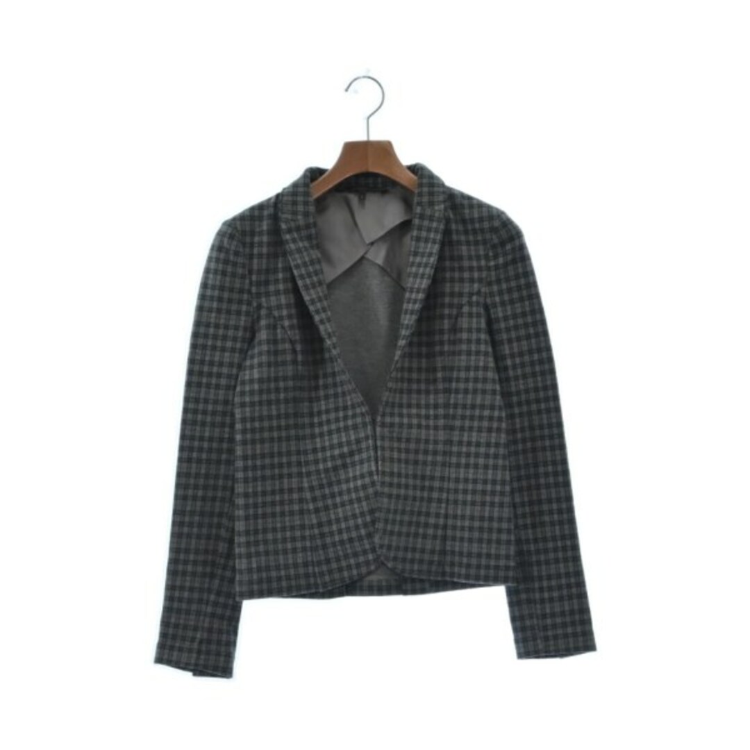 【極美品 20AW】Max Mara WEEKEND Vウールチェックジャケット