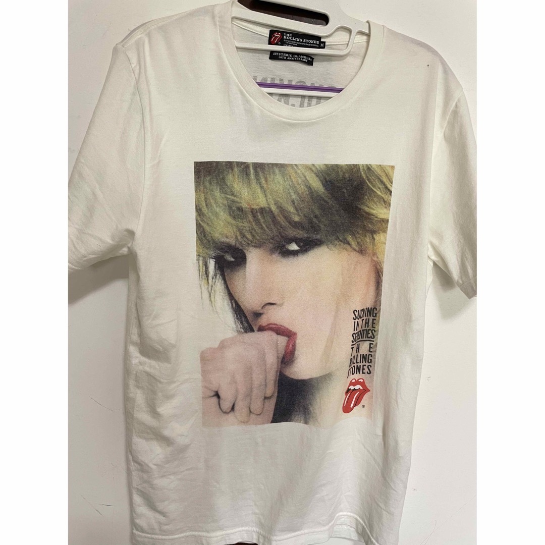 新品未使用 HYSヒステリックグラマー 半袖Tシャツ　ローリングストーンズ　白S