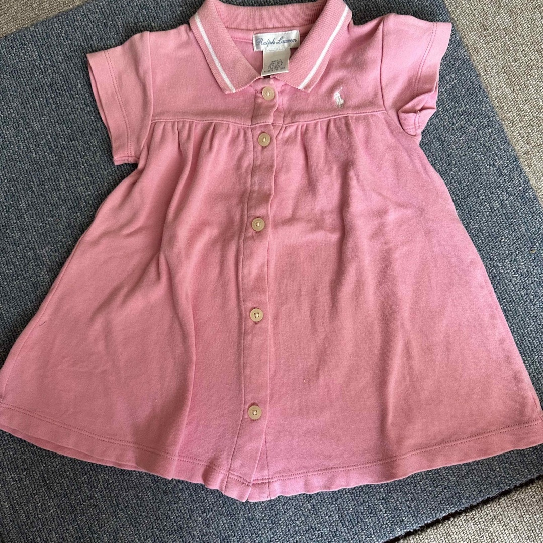 POLO RALPH LAUREN(ポロラルフローレン)のラルフローレン　ワンピース キッズ/ベビー/マタニティのベビー服(~85cm)(ワンピース)の商品写真