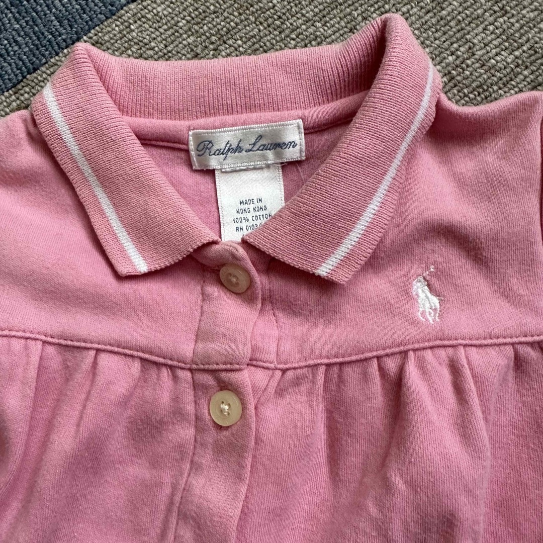 POLO RALPH LAUREN(ポロラルフローレン)のラルフローレン　ワンピース キッズ/ベビー/マタニティのベビー服(~85cm)(ワンピース)の商品写真