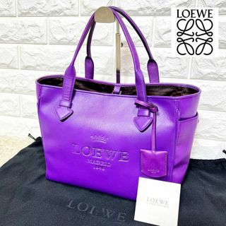 ロエベ マイア レザー ハンドバッグ トートバッグ ショルダーバッグ