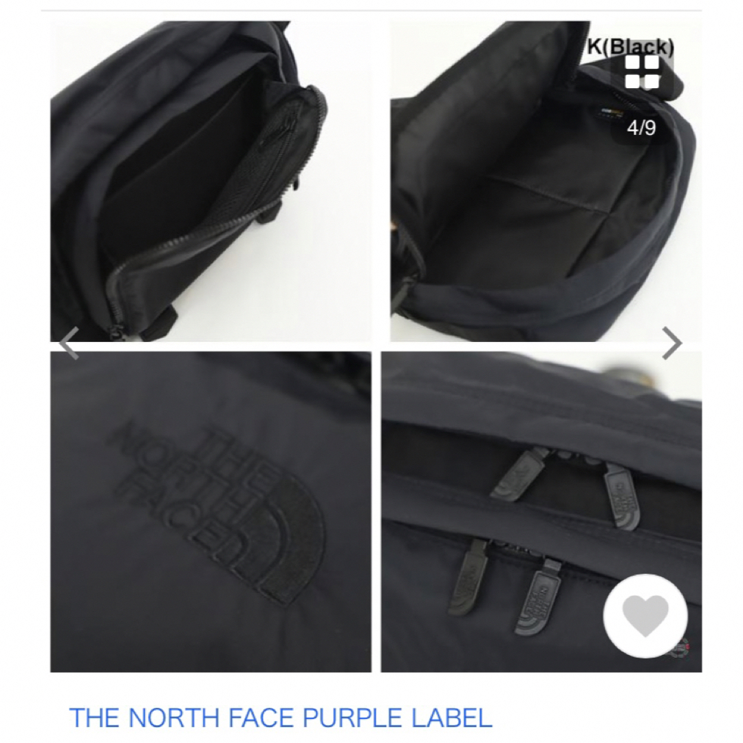 THE NORTH FACE(ザノースフェイス)のTHE NORTH FACE PURPLE LABEL / NN7305N メンズのバッグ(ショルダーバッグ)の商品写真