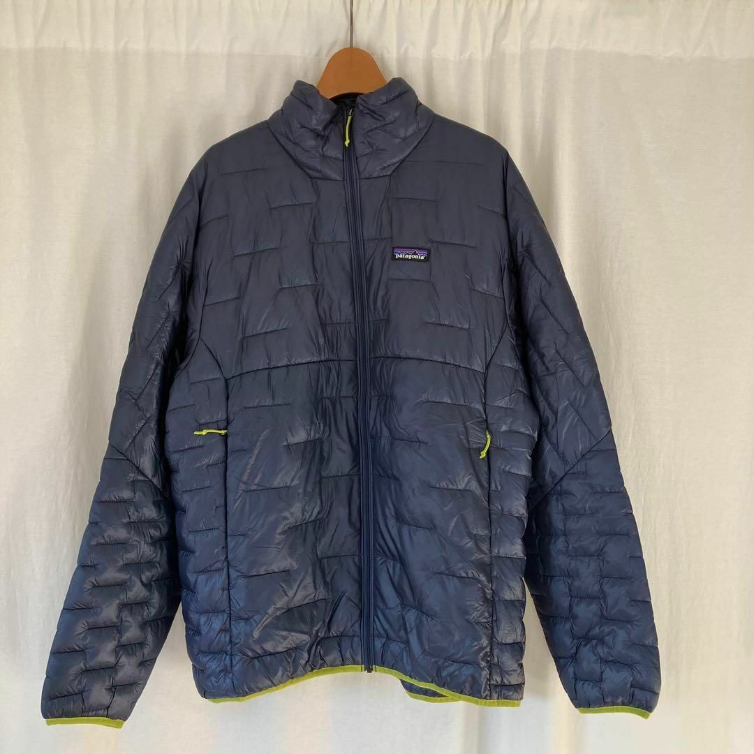 patagonia FA18 マイクロパフジャケット ネイビーL 中綿