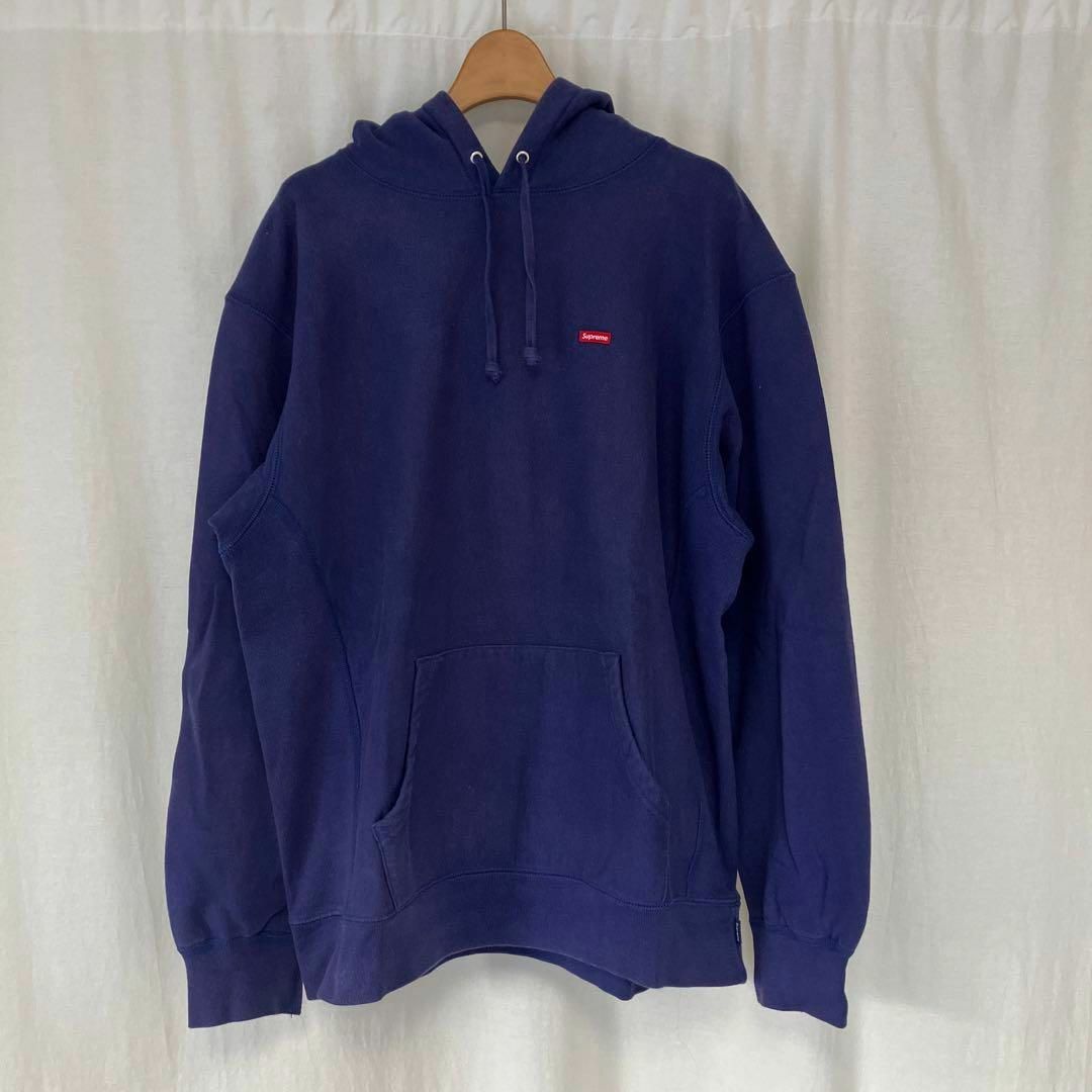 supreme スモールボックスロゴパーカー royal Mサイズ 【激安セール