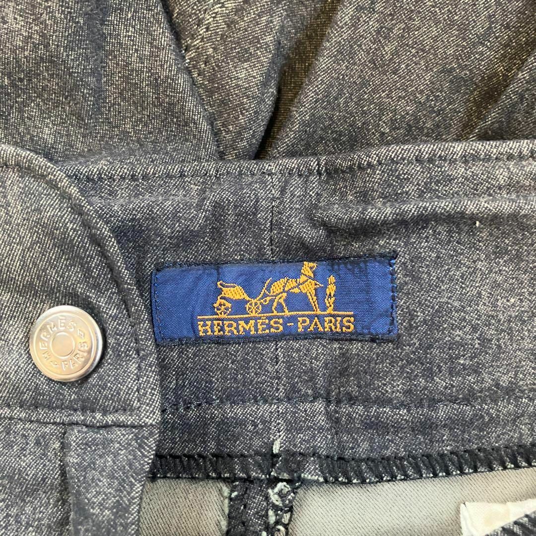 Hermes - HERMES-PARISスウェードレザー切替ジョッパーパンツの通販 by