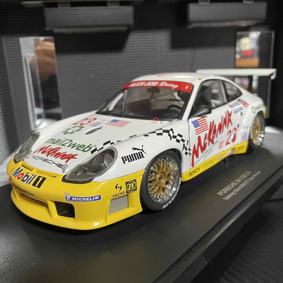 未展示品 オートアート 1/18 ポルシェ911 (996) GT3 2003の通販 by