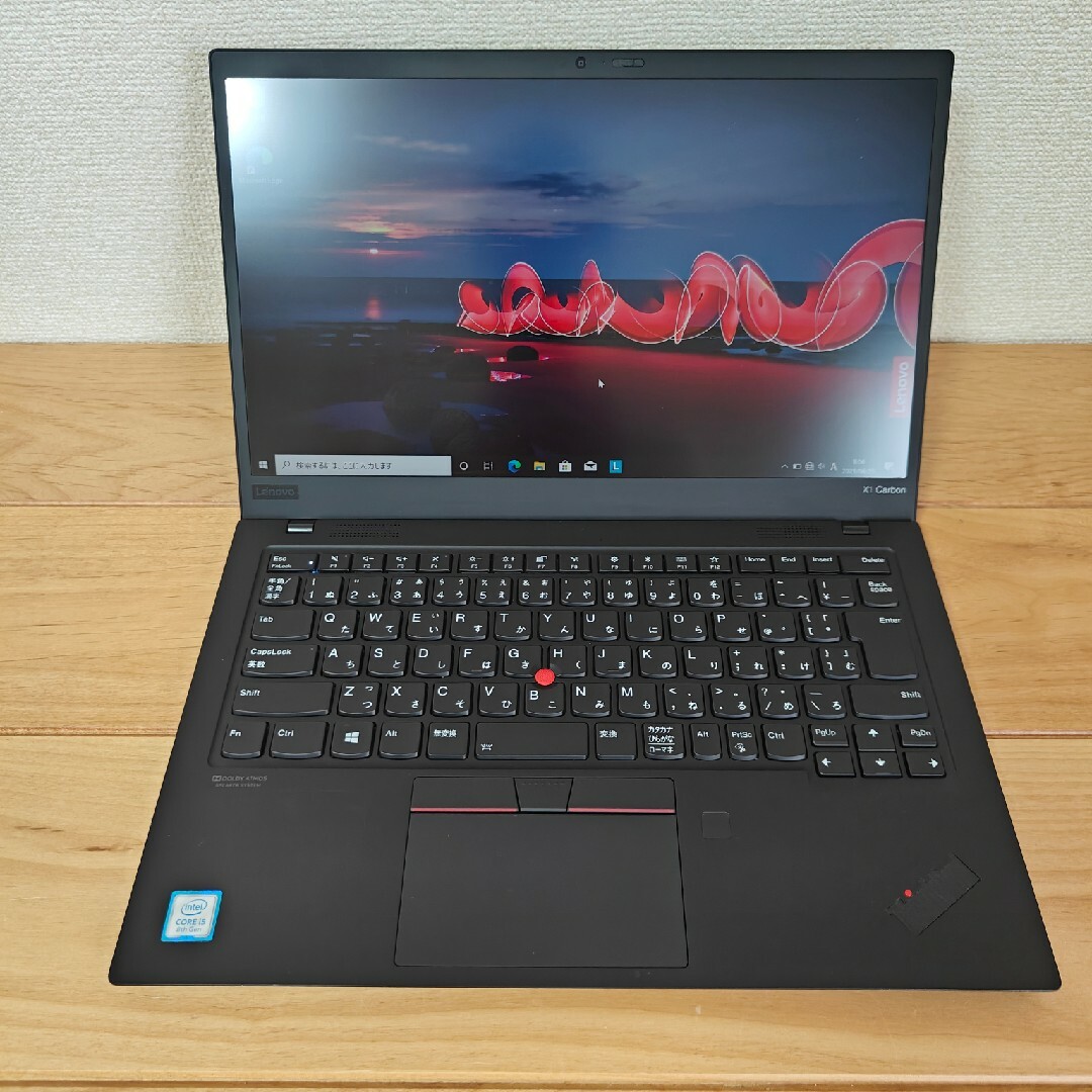 レノボ　ノートパソコンThinkPad X1 Carbon 6th 未使用に近い