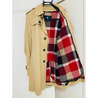 【未使用に近い】ブラックレーベル クレストブリッジ トレンチ