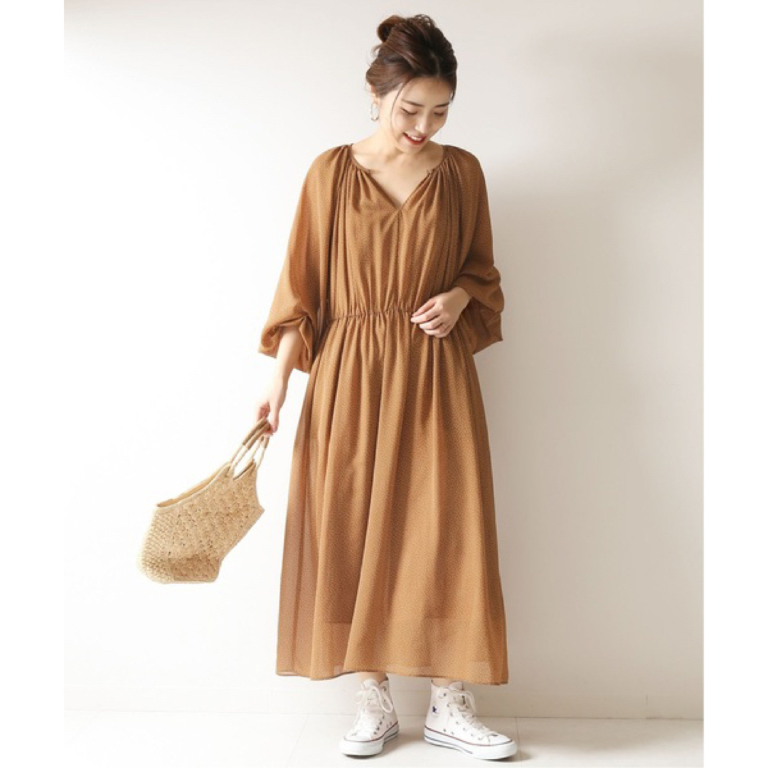 SPICK&SPAN ドットシフォンボリュームドレス ワンピース | フリマアプリ ラクマ レディース シフォン\u0026総レースドレス ワンピース ボリュームスリーブ ラメ