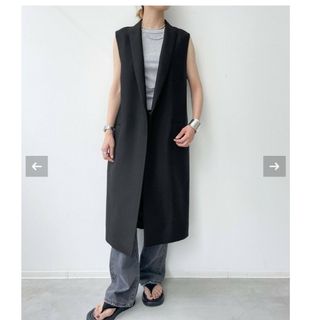 アパルトモンドゥーズィエムクラス(L'Appartement DEUXIEME CLASSE)のHAVEL studio W/SI FORMAL LONG VEST(ベスト/ジレ)