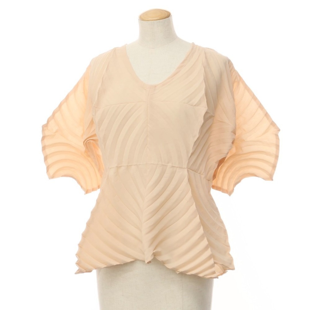 イッセイミヤケ ISSEY MIYAKE 2023年春夏 プリーツ加工 ブラウス イッセイミヤケ ISSEY MIYAKE 2023年春夏 プリーツ加工 ブラウス