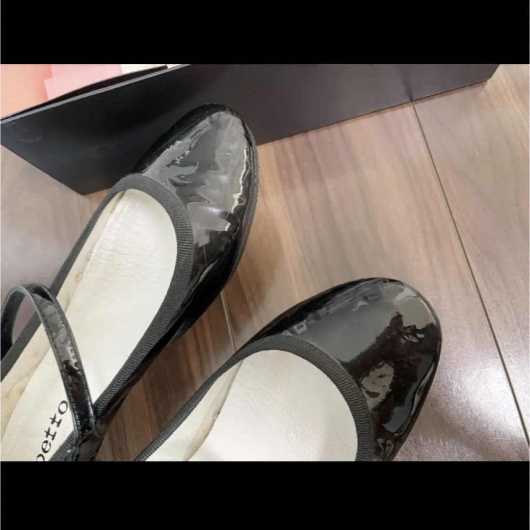 repetto(レペット)のレペット repetto Lio Mary Jane 旧サイズ 37 黒 レディースの靴/シューズ(バレエシューズ)の商品写真