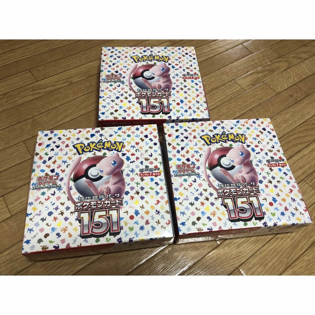 ○erimama様専用○ ポケモンカード 151 5BOX シュリンク付き 新作