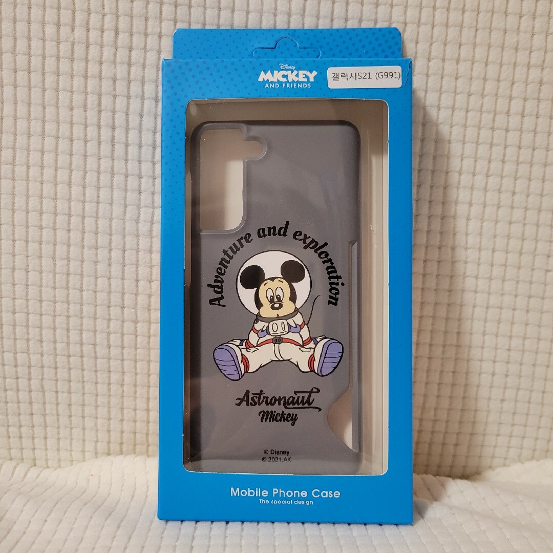 Disney(ディズニー)の【新品未使用】Galaxy s21 ハードケース ディズニー スマホ/家電/カメラのスマホアクセサリー(Androidケース)の商品写真