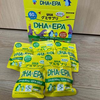 イウハ(IUHA)のUHA味覚糖　DHA&EPA 10日分×5袋(ビタミン)