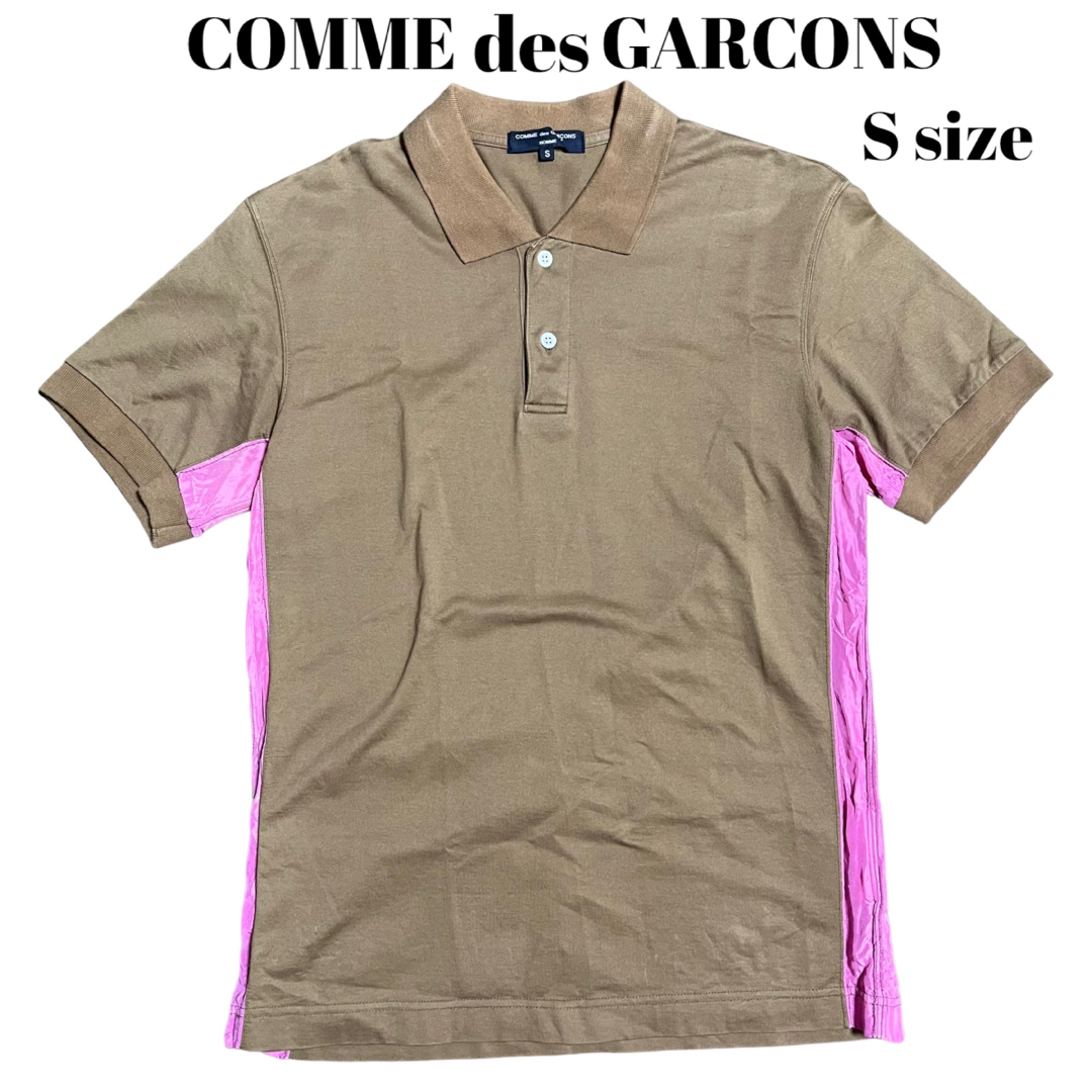 COMME des GARCONS HOMME(コムデギャルソンオム)の2008s COMME des GARCONS HOMME デザインポロシャツ メンズのトップス(ポロシャツ)の商品写真