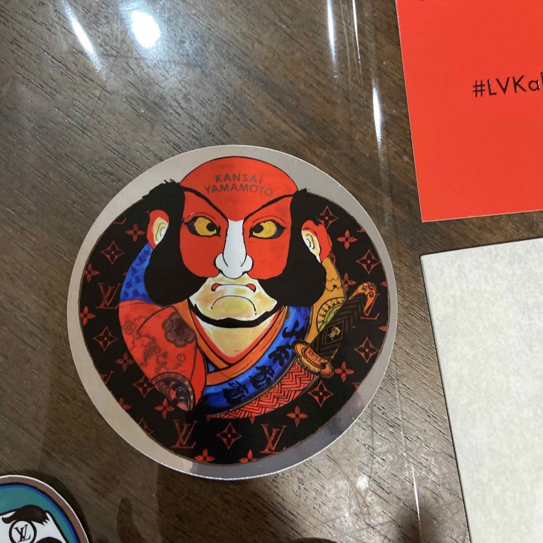 LOUIS VUITTON - ルイヴィトン 歌舞伎 山本寛斎 ステッカー🎵の LOUIS VUITTON - ルイヴィトン 歌舞伎 山本寛斎 ステッカー🎵の