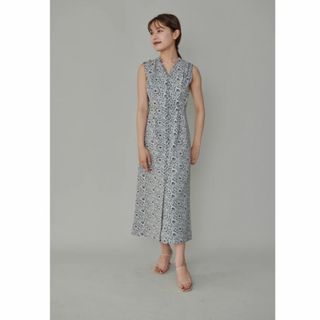 【L'Or】Flower Jacquard Dress(ロングワンピース/マキシワンピース)