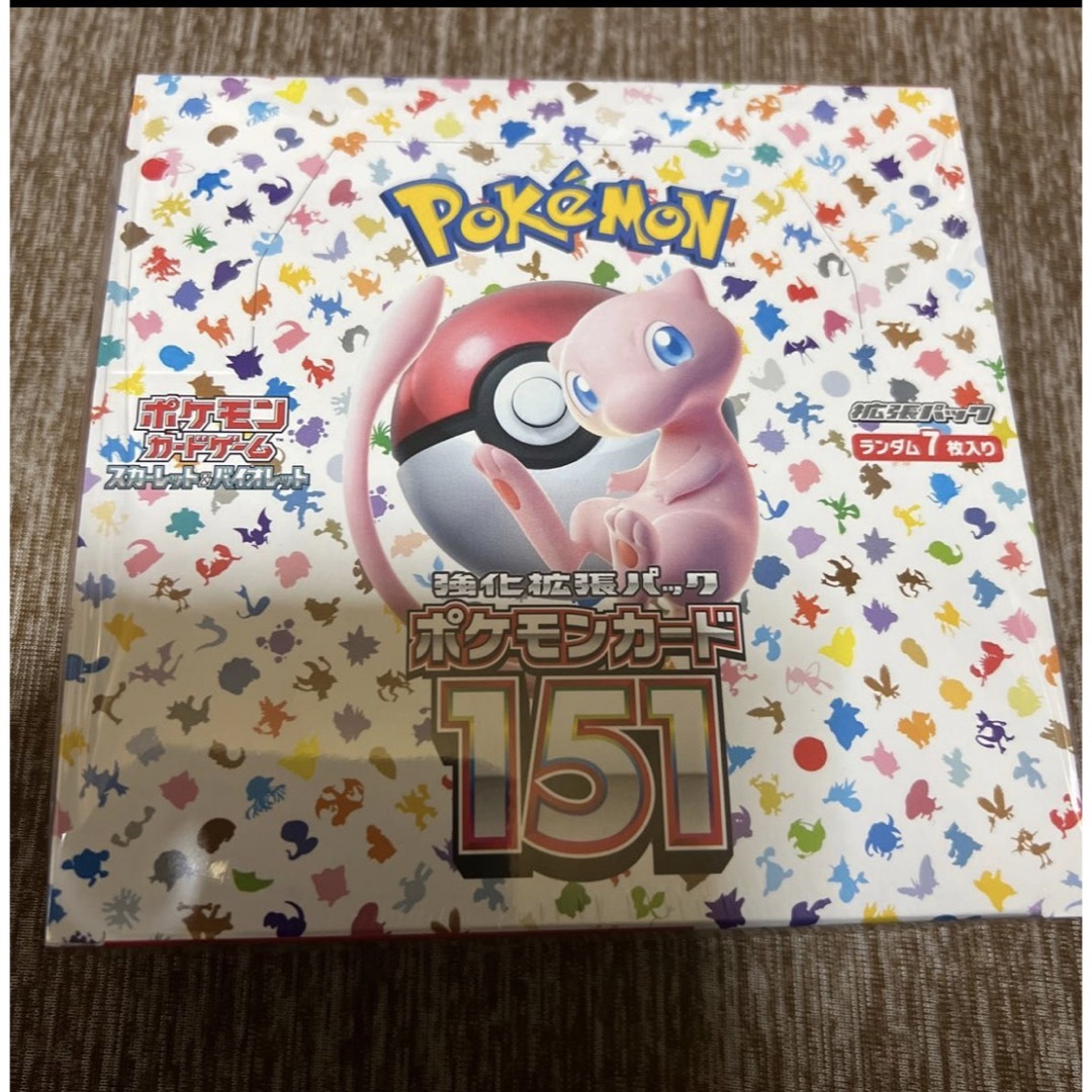 ポケモンカード151 BOXシュリンク付 - Box/デッキ/パック