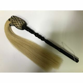 払子 拂子 馬毛 麈尾 上物！寺院 仏具 仏教 黒色(その他)