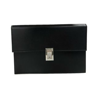 Dunhill - Dunhill セカンドバッグ ダイヤルロック式 レザー ブラック